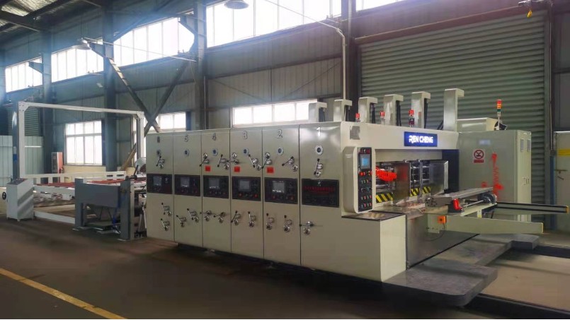 仁成高速三色印刷開槽模切機交付合肥客戶投入生產 仁成高速三色印刷開槽模切機交付合肥客戶投入生產